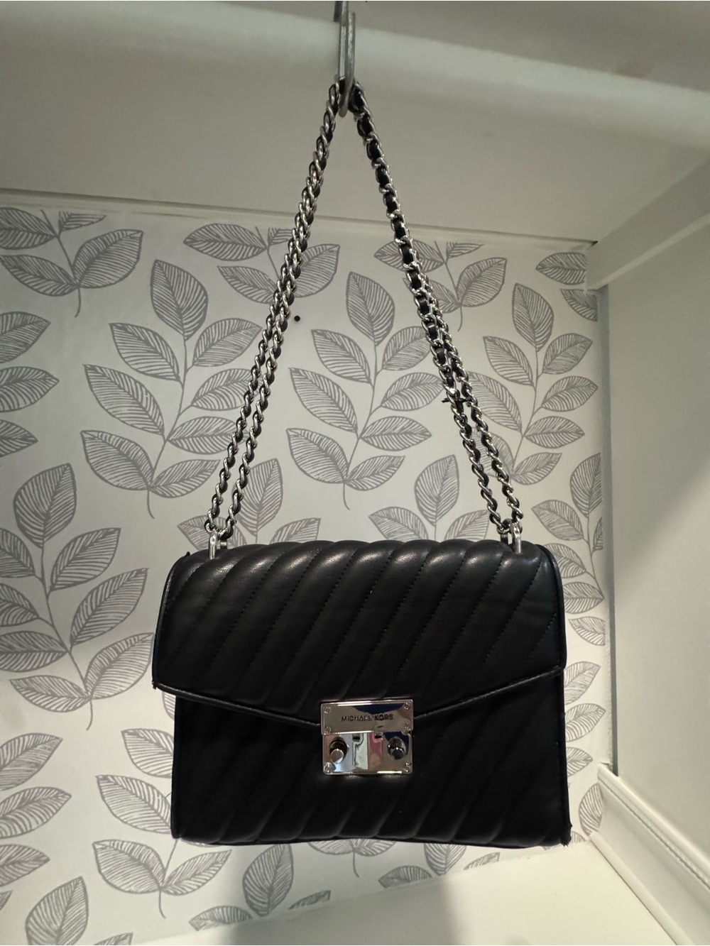 Michael Kors Rose Quilted Handbag